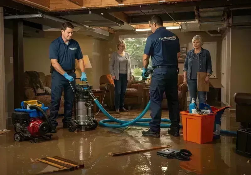 Basement Water Extraction and Removal Techniques process in Shawneetown, IL